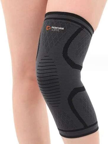 Compression Knee Sleeve, High Support for Training and Recovery, Breathable Design (2, Medium Medical Knee Support with Patella Pad & Side Stabilizers, Compression Knee Sleeve for Meniscus Tear, ACL, Joint Pain, Runner, Workout - FSA/HSA Eligible in Saudi Arabia
