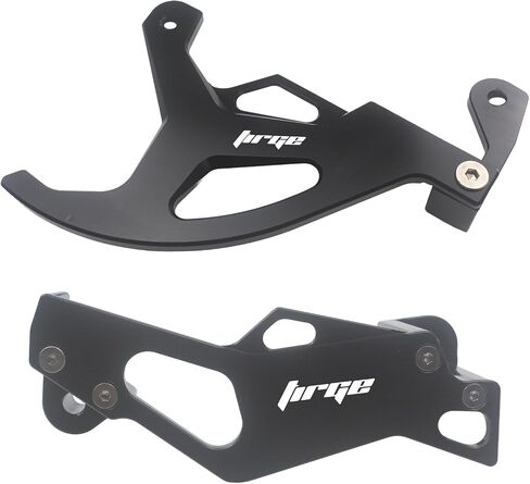 حارس قرص الفرامل الخلفي CNC الألومنيوم وحارس الفرجار لـ CRF250R CRF250X 04-17 CRF450R CRF450X CRF450RX CRF 250R 250R 450R 450X 450RX in Kuwait
