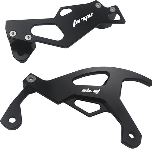 حارس قرص الفرامل الخلفي CNC الألومنيوم وحارس الفرجار لـ CRF250R CRF250X 04-17 CRF450R CRF450X CRF450RX CRF 250R 250R 450R 450X 450RX in Kuwait