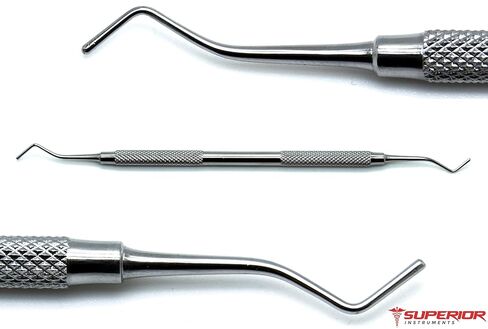 Dental Plastic Filling 718-2, 719-3 Double Ended 1.4mm/1.6mm, 1.8mm/2mm Composite Amalgam Restorativ​e Instrument​s in Saudi Arabia