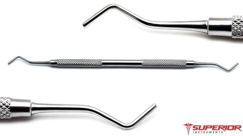 Dental Plastic Filling 718-2, 719-3 Double Ended 1.4mm/1.6mm, 1.8mm/2mm Composite Amalgam Restorativ​e Instrument​s in Saudi Arabia