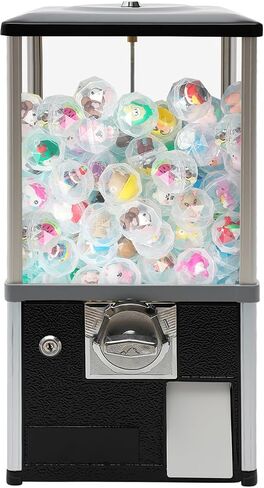 آلات بيع 25 سنتًا ، تعمل شركة Gumball Machine Machine Machine Machine التجارية التي تعمل بالعملة المعدنية لمحلات البيع بالتجزئة المتاجر ومتاجر التجزئة (White) in Kuwait