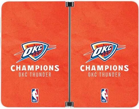 Skinit Decal Tablet Skin Compatible with Surface Duo - Officially Licensed 2025 NBA Champions Oklahoma City Thunder Design in Saudi Arabia