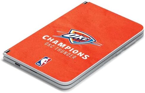 Skinit Decal Tablet Skin Compatible with Surface Duo - Officially Licensed 2025 NBA Champions Oklahoma City Thunder Design in Saudi Arabia