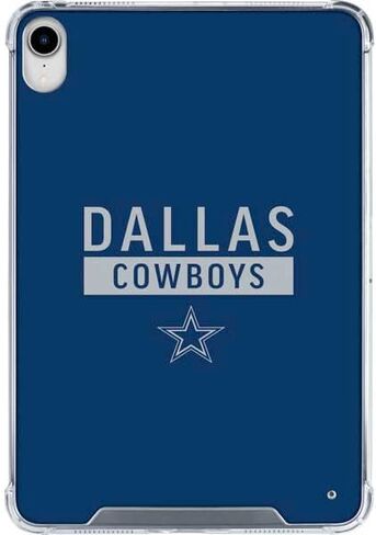 Skinit Clear Tablet Case Compatible with iPad 11th Gen (2025) - Officially Licensed NFL Dallas Cowboys Double Vision Design in Saudi Arabia