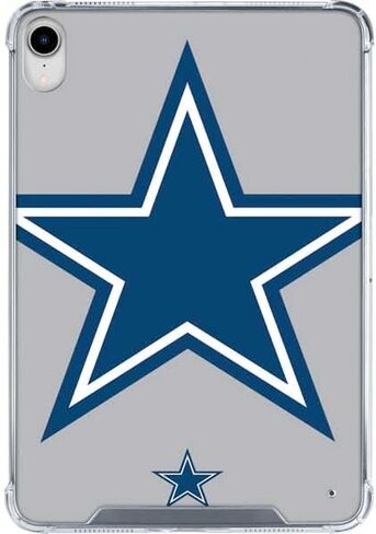 Skinit Clear Tablet Case Compatible with iPad 11th Gen (2025) - Officially Licensed NFL Dallas Cowboys Double Vision Design in Saudi Arabia