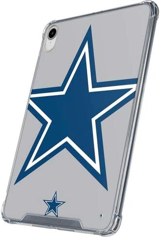Skinit Clear Tablet Case Compatible with iPad 11th Gen (2025) - Officially Licensed NFL Dallas Cowboys Double Vision Design in Saudi Arabia