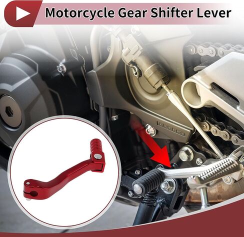 Folding Motorcycle Gear Shifter Lever for Honda CB150 Aluminum Alloy Pedal Shift Lever Arm Blue in Kuwait