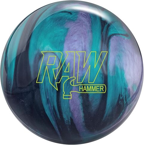 Hammer Raw Black/Purple/Teal Bowling Ball in Saudi Arabia