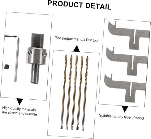 LIFKOME 1Set Ring Milling Cutter Woodworking Tool Kit for Crafting Bangles Bracelets High Drill Bits for DIY Jewelry Making Compatible with Rosewood Ebony in Saudi Arabia