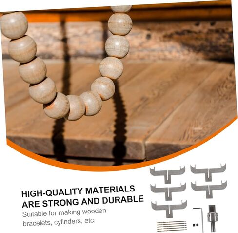 LIFKOME 1Set Ring Milling Cutter Woodworking Tool Kit for Crafting Bangles Bracelets High Drill Bits for DIY Jewelry Making Compatible with Rosewood Ebony in Saudi Arabia