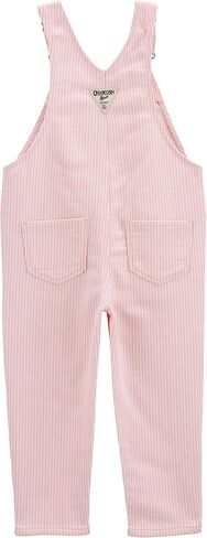 OshKosh B'Gosh Girls World's Best Overalls, Pink Floral, 6M in Saudi Arabia