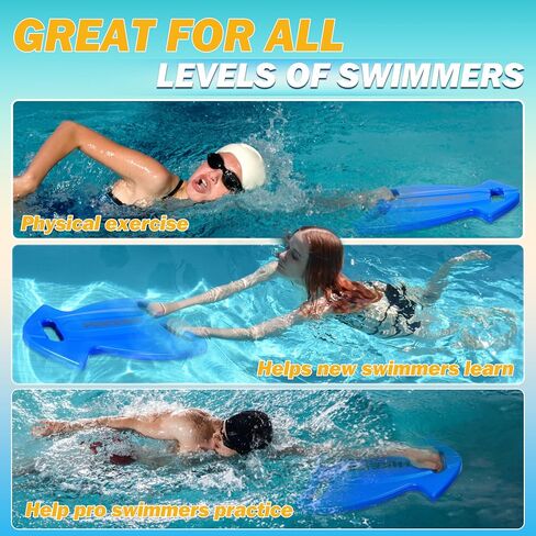 HIKEEN SWIM Kickboard - حجم كبير وحجم ركلة الطفو ، السباحة للبالغين لجميع المستويات ، ودائم HDPE Kickboard تدريب على السباحة للسباحة والماء المفتوح in Saudi Arabia