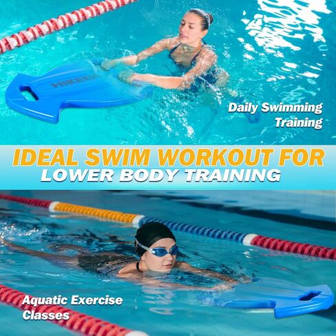 HIKEEN SWIM Kickboard - حجم كبير وحجم ركلة الطفو ، السباحة للبالغين لجميع المستويات ، ودائم HDPE Kickboard تدريب على السباحة للسباحة والماء المفتوح in Saudi Arabia