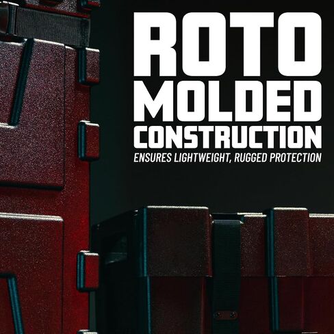 Gator Cases Grooves Series Lightweight Roto-Molded Drum Hardware Case with Retractable Pull Handle and Inline Wheels, 33" x 15" (GPC3315DHW) in Saudi Arabia