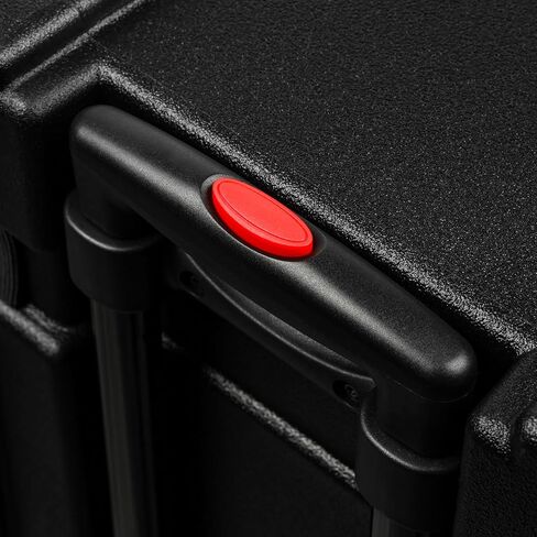 Gator Cases Grooves Series Lightweight Roto-Molded Drum Hardware Case with Retractable Pull Handle and Inline Wheels, 33" x 15" (GPC3315DHW) in Saudi Arabia