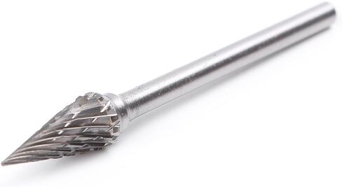 Cnnono8 10PCS 6MM Head Tungsten Carbide Rotary Burr Set Grinder Drill Rotary Burrs Cutting Metal Polishing in Saudi Arabia