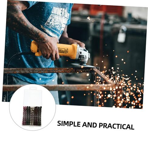 PRETYZOOM 100pcs Grinding Wheel Heads Versatile Small Grinding Heads for Polishing and Carving Material for Long-Lasting Use in Kuwait