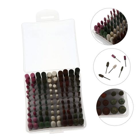 PRETYZOOM 100pcs Grinding Wheel Heads Versatile Small Grinding Heads for Polishing and Carving Material for Long-Lasting Use in Kuwait