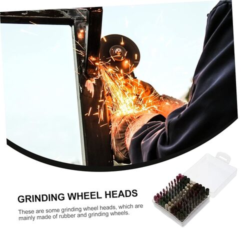 PRETYZOOM 100pcs Grinding Wheel Heads Versatile Small Grinding Heads for Polishing and Carving Material for Long-Lasting Use in Kuwait