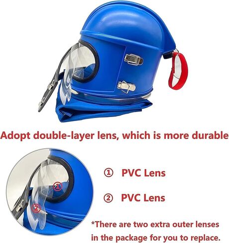 خوذة الرمل ، وغطاء الرمل الرملي لتوريد الهواء ، ومقاومة ضغط ABS ومقاومة التآكل ، ونظام إمدادات الهواء القابل للتعديل ، ومعدات الحماية الرملية الرملية in Kuwait