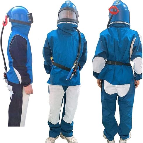 خوذة الرمل ، وغطاء الرمل الرملي لتوريد الهواء ، ومقاومة ضغط ABS ومقاومة التآكل ، ونظام إمدادات الهواء القابل للتعديل ، ومعدات الحماية الرملية الرملية in Kuwait