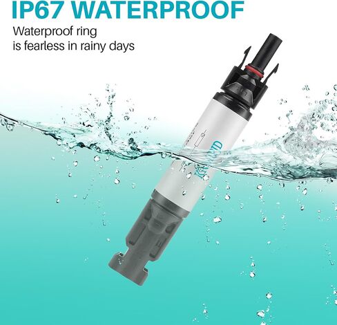 Solar Fuse Holder 15Amp 1000V Solar Panel Fuse 5PCS 15A mc4 Fuse IP67 Fuse Holder Suitable for Solar Energy Systems and Solar Panels（15A 5PCS） in Kuwait