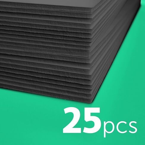 منتجات Flipside 32 "× 40" إجمالي لوحة الرغوة السوداء ، الفنون والحرف ، 3/16 "سميكة ، عروض تقديمية ، لوحات كبيرة ، لوحة دعم ، شاشة ، حزمة 10 in Kuwait