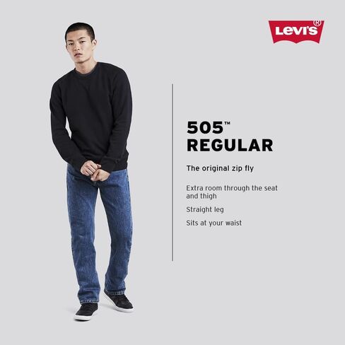 Levi's® 505® Regular Rinse 34 32 in Saudi Arabia