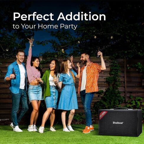 KS8Pro Karaoke Machine for Adults Karaoke Machine with Bluetooth and Wireless Microphone for Adults, Portable Bluetooth Speaker System with 2 Microphones, Loud Speakers for Tv Kareoke and Events Use in Kuwait