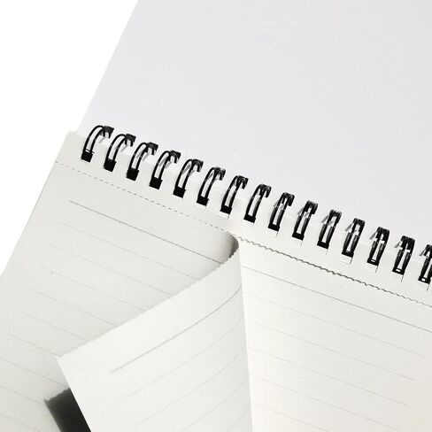 Spiral Steno Pads, Blank Paper Steno Notepads, 3Pack, 6" x 8.2", 60 Sheets Steno Books in Saudi Arabia