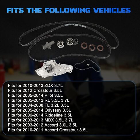 مجموعة حزام التوقيت التي تناسب 1997-1997 CL 2.2L ، لعام 1998-1999 CL 2.3L ، لعام 1998-1998 ODYSSEY 2.3L ، لعام 1995-1997 ODYSSEY 2.2L ، لعام 1993-1997 ACCORD 2.2l in Kuwait