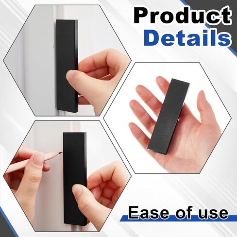 Zonon 2 Pcs 1/4" Trim Molding Spacer Reveal Tool with 2 Pcs Pencils CNC Machined Billet Aluminum Installation Precision Tool in Kuwait