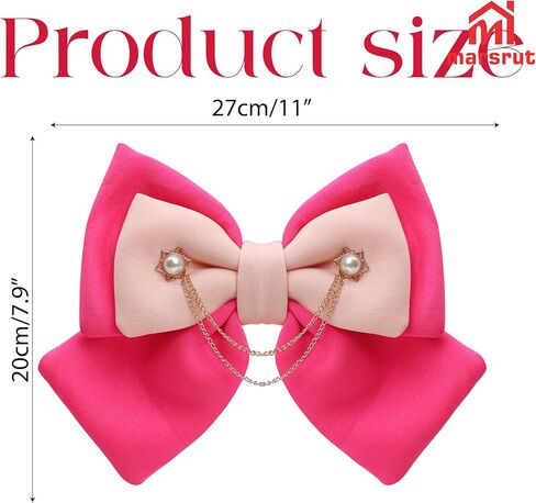 إكسسوارات خوذة للنساء ، القوس خوذة الدراجات النارية ، زخرفة ملحقات لطيفة لخوذات التزلج على سكوتر التزلج ، أزياء أزياء الفقرة Cascos Motos على الجليد على الجليد أنشطة التزلج على الجليد الوردي in Kuwait