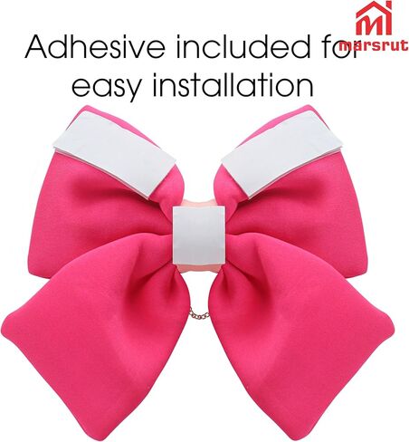 إكسسوارات خوذة للنساء ، القوس خوذة الدراجات النارية ، زخرفة ملحقات لطيفة لخوذات التزلج على سكوتر التزلج ، أزياء أزياء الفقرة Cascos Motos على الجليد على الجليد أنشطة التزلج على الجليد الوردي in Kuwait