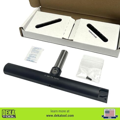 B52 Fly Cutter, 8" Cutting Diameter, Single Insert Milling Cutter, Manufactured in The USA in Saudi Arabia