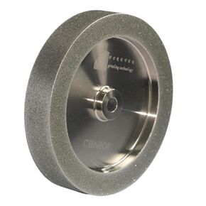 CBN Wheel 8 Inch ، CBN Grinding Wheels 8 '' 'Diameter ، 5/8' 'Bore ، 1.5' 'Wide ، 1' 'Down the Side ، for Sharing Woodturning and HSS Tools (180 Grit) in Kuwait