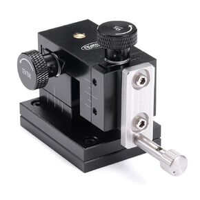 3-Axes Manual Linear Stage,XYZ Linear Stage Manual Triaxial Linear Displacement Stage with Precision Screw Micrometer for RF Probe Positioning - Probe Station (Right) in Saudi Arabia