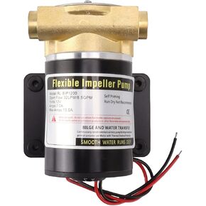 Flexible Impeller Pump Self Priming Water Pump Industrial Grade Brass Construction G1/2 Thread Marine Pump Durable Heavy Duty (RL-BIP2400) in Kuwait