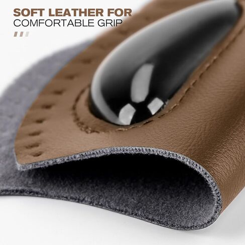 GXCROR Ergonomic Bike Grips with Silicone Damping, Premium PU Mountain Bike Handlebar Grips Anti-Slip Design, Locking MTB/City/Road Bicycle Grips for All 22.2mm Handlebars in Kuwait