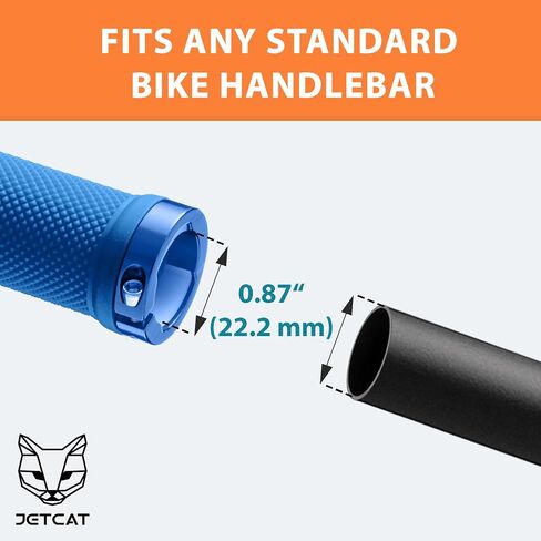 Bike Grips, Bike Handlebar Grips, Mountain Bike Grips Handlebar, MTB Grips, Bicycle Grips BMX Grips, Bicycle Handlebar Grips Handles for Adults. Ebike, MTB, Scooter, Lock on in Saudi Arabia