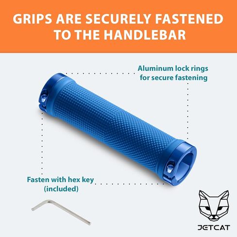 Bike Grips, Bike Handlebar Grips, Mountain Bike Grips Handlebar, MTB Grips, Bicycle Grips BMX Grips, Bicycle Handlebar Grips Handles for Adults. Ebike, MTB, Scooter, Lock on in Saudi Arabia