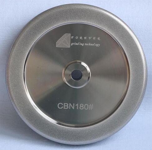 عام 4 في 1 بالإضافة إلى CBN Grinding Wheel 8 "Diameter ، 5/8" Arbor ، 1.5 "" Wide with 1/4 "" DARIUS ، 1 "" لأسفل على الجانب ، لشحذ أدوات الخشب وأدوات HSS (350 حصى) ، Silver in Kuwait