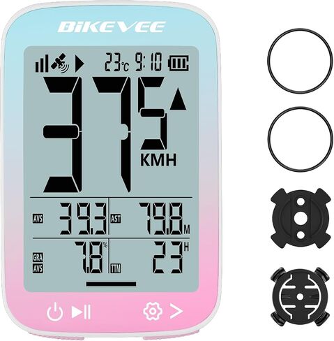 Wireless GPS Bike Computer, 2.4" Screen, 650mAh, IPX7 in Saudi Arabia