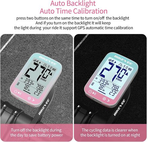 Wireless GPS Bike Computer, 2.4" Screen, 650mAh, IPX7 in Saudi Arabia