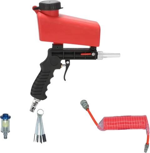 Adjustable Portable Sandblasting Guns Set 90Psi Small Handheld Paint Sprays Machine for Home and Auto Use in Saudi Arabia