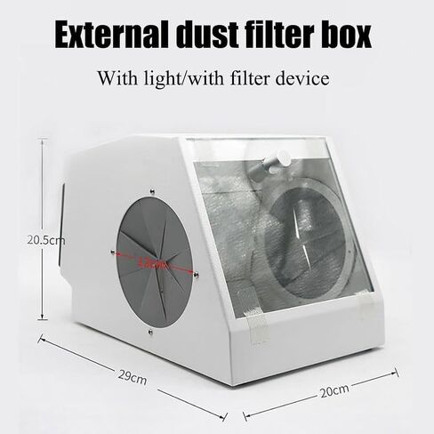 جامع غبار الأسنان المهني مع LED & المرشحات ، مستخرج الغبار في مختبر طب الأسنان ، واقي الرمل ، نظام شفط الغبار الفعال لمختبرات الأسنان in Kuwait
