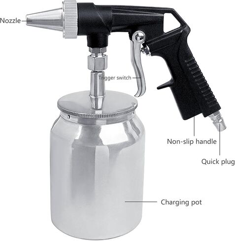 Multifunctional Air Sandblasters Sprayer Professional Sandblasters Accessory for Efficient Rusts and Paint Removal in Saudi Arabia