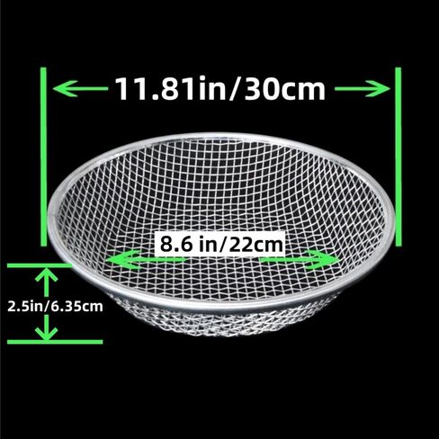 Mesh Gardening Sifter, 6mm Sieve mesh Size， Perfect for 5 Gallon Bucket,for Sand Rocks Dirt Compost (6mm) in Kuwait