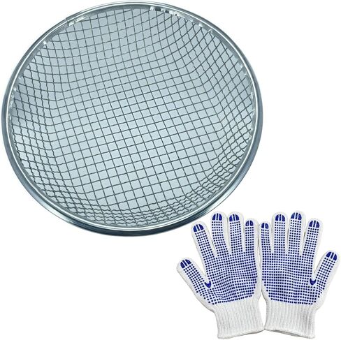 Mesh Gardening Sifter, 6mm Sieve mesh Size， Perfect for 5 Gallon Bucket,for Sand Rocks Dirt Compost (6mm) in Kuwait